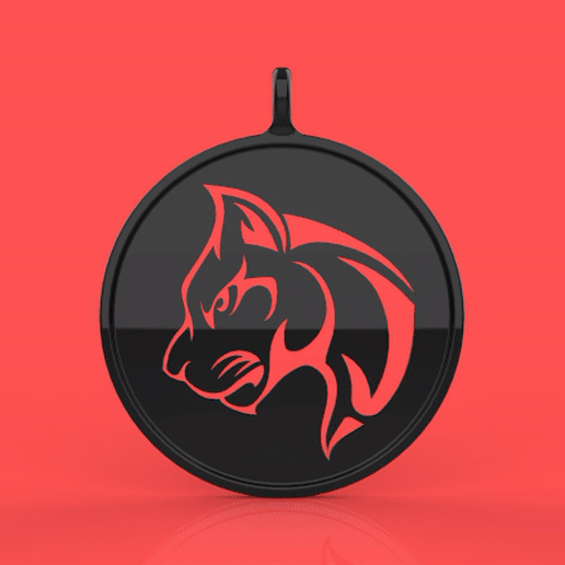 Medal - Porte clés - Medal - Key ring 3D model