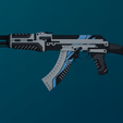 output.gif CS:GO/CS2 47 Vulcan Skin Modell