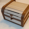 coffre_bijou.gif Magnificent wooden drum chest - Magnifique coffre en bois à motif tambour