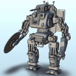 GIF-V23.gif Fichier STL Robot de combat Uren (25) - BattleTech MechWarrior Warhammer Scifi Science fiction SF 40k Warhordes Grimdark Confrontation・Modèle à imprimer en 3D à télécharger, Hartolia-Miniatures