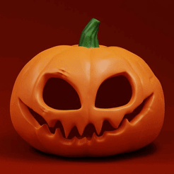 ezgif.com-gif-maker.gif Fichier STL Modèle d'impression 3D de citrouille d'Halloween・Objet imprimable en 3D à télécharger, 3DGeshaft
