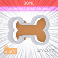Bone~3.5in.gif Bone Cookie Cutter 3.5in / 8.9cm