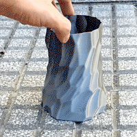 ezgif-1-faaf77f485-1.gif Файл STL Резная ваза ручной работы・Шаблон для 3D-печати для загрузки