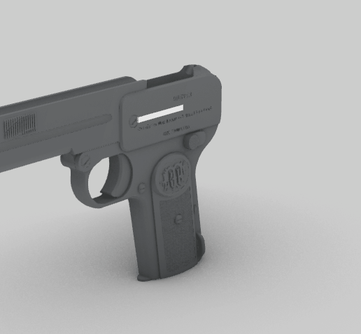 Dreyse M1907 3D model