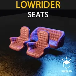 Sem-Título-1.gif 3D file Lowrider Seat - 01SEPT22-S18・3D printing template to download, Pixel3D