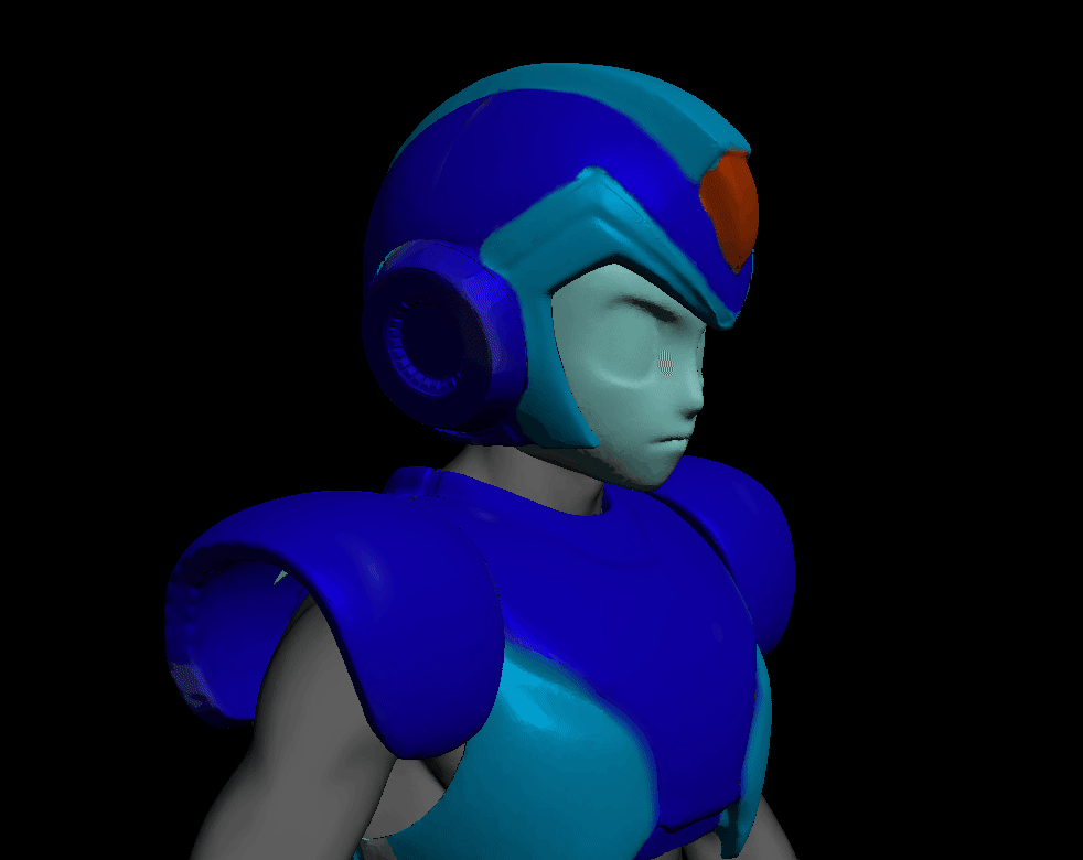 mega3.gif Download file Megaman Cosplay Rockman Cosplay Helmet and Full Armor staff suit • 3D printable model, DESERT-OCTOPUS