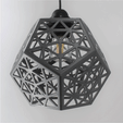 Silver-Side.gif STL file Platonic Forest Lamp Shade・3D printer design to download