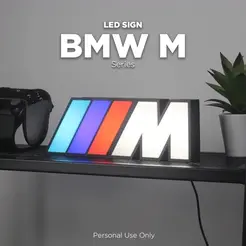 ezgif.com-animated-gif-maker.gif BMW M Series LED Sign / Night Light - No AMS Needed 😋
