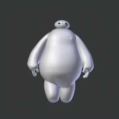 Baymax-PRO.gif Fichier STL gratuit BAYMAX PRO[TÉLÉCHARGEMENT GRATUIT]・Plan pour imprimante 3D à télécharger