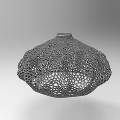 untitled.1909.gif STL-Datei Voronoi-Lampe generische parametrische Lampe・Design für 3D-Drucker zum herunterladen
