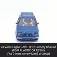 Mk3-Golf.gif 93 Golf GTI MK3 Body Shell with Dummy Chassis (Xmod and MiniZ)