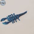 scorpion02.gif STL file Articulated Robot Scorpion・3D printable model to download