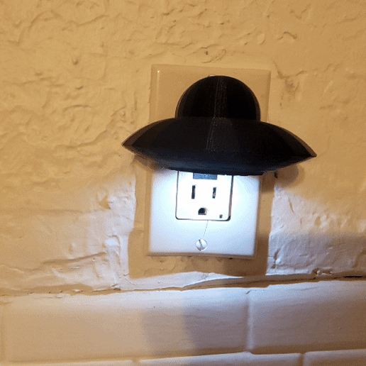 UFO Night Light 3D model