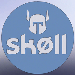 gif_skoll_relief.gif Download 3MF file Skoll logo • 3D print template, Julien_Hubert