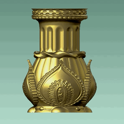 pillar.gif Download STL file Indian Temple column, pillar • 3D printer object, morganspear3D