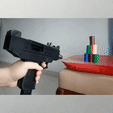 UZI-GIF-3.gif UZI Shell Ejecting Rubber Band Gun Scale 1:1