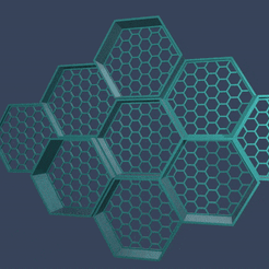 ezgif.com-gif-maker-32.gif STL file Hexagon wall shelf・3D print model to download, Cornstruction