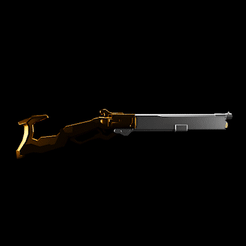 Gif.gif STL file Overwatch Ashe Rifle・3D printable model to download