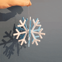 20211105_144604-1.gif Fichier STL Boule de noël / Christmas ornament・Design pour imprimante 3D à télécharger