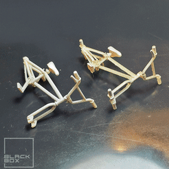 0.gif file BMX BIKE AND RACK SET 1-24th For modelkit and diecast・Template to download and 3D print, BlackBox