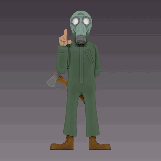 Dead Man's Shoes Figure 3D model