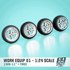 0.gif Work EQUIP 01 - 15x8-15x11 inch - ensemble de roues pour modèles réduits et pneus étirés
