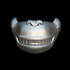 Gf.gif STL file Donkey Kong Mask - Ape Cosplay・3D print object to download