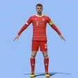 Thomas-Muller.gif 3D Rigged Thomas Muller Bayern Munich
