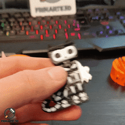 Halloween-Flexi-Skeleton-Cat-Frikarte3D.gif Halloween Flexi Skeleton Cat 🎃💀😺
