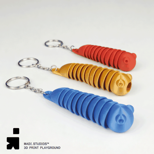 🔑 Key ring・Free STL File for 3D printing・Cults