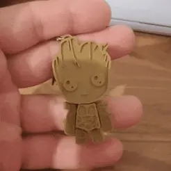 20231006_082322.gif Baby Groot Articulated/Flexi Keyring