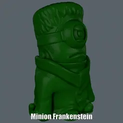 Minion Frankenstein.gif Minion Frankenstein (Easy print no support)