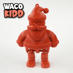 sitandstand.gif STL file Sit-n-Stand Santa・3D printable model to download, WacoKidd