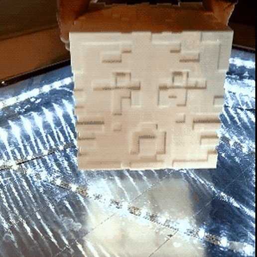 Minecraft Ghast - Print in Place 3D model