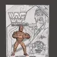 GIF.gif WWF HASBRO HULK HOGAN HOGAN BLISTER CARD WWE WCW AEW ECW