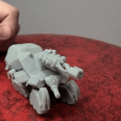 Herc-fast.gif Archivo 3D Chasis de Hércules Beetle Tank (Posable)・Diseño de impresora 3D para descargar, Artifact_Error