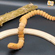 cults-gif-02.gif 3D file Train-Snake compatible with IKEA/BRIO easy to assemble・3D printable design to download