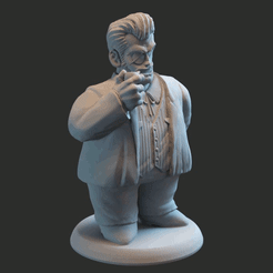551.gif STL file red commander dragon ball (COMMANDER RED)・3D printing model to download, zaider