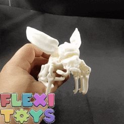 ezgif.com-gif-maker-21.gif Download STL file FLEXI PRINT-IN-PLACE BEETLE • 3D printer object, FlexiToys