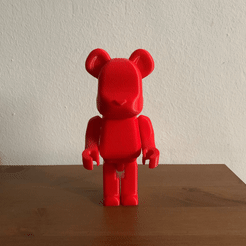 gif-hype.gif STL file BearBrick (HYPE)・Model to download and 3D print