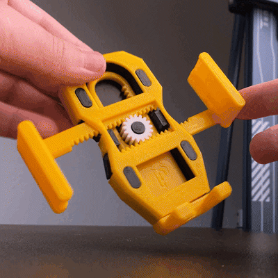 Minimalist Mechanical Geared Mobile Phone Holder