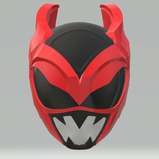 🪖 Power Rangers Psycho Ranger helmet・ 3D File for 3D printing・Cults