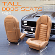 0.gif 3D file TALL Seat BB06 FOR DIECAST AND MODELKITS 1-24th・3D print object to download