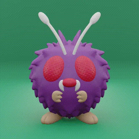 Venonat2.gif Paquet Pokemon No. 001-151 Génération I
