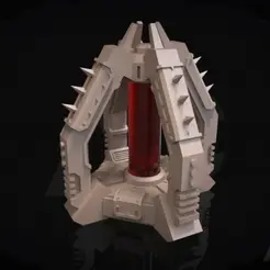 Render.527.gif Файл STL Элемент сценографии EWC - Энергетическая башня・Модель для печати в 3D скачать
