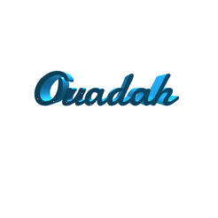 Ouadah.gif STL file Ouadah・3D printable model to download