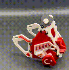 DAC0BA4B-DAA3-44AC-BC8D-D6EFD1FBCC0F.gif STL file Cyber Punk Mask Turkish / Türkiye・3D printable design to download