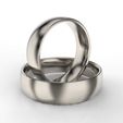 untitled.170.gif Printable wedding ring 6mm comfort jewelry  STL