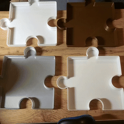 video-1638559174.gif Файл STL Puzzle organizer, stackable and interlocking・3D модель для печати скачать
