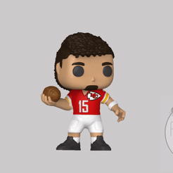 ezgif.com-gif-maker.gif Archivo STL NFL PATRICK MAHOMES FUNKO POP・Objeto imprimible en 3D para descargar